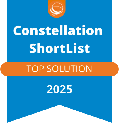 2025 Constellation Research Shortlist - Top Solution logo