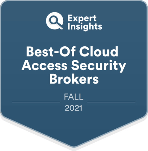 Expert Insights Best-Of Cloud Access Security Brokers 標誌