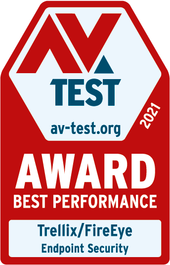 Prêmio da AV-TEST melhor desempenho fireeye 2021