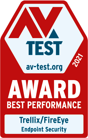 AV test award 2021 best performance fireeye