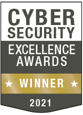 2021 Cybersecurity Breakthrough Award のロゴ