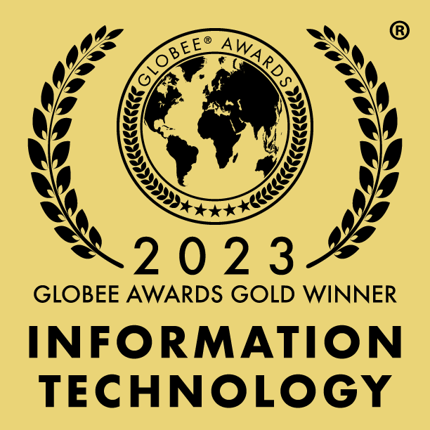 2023 Globee Information Technology World Awards Gold Winner