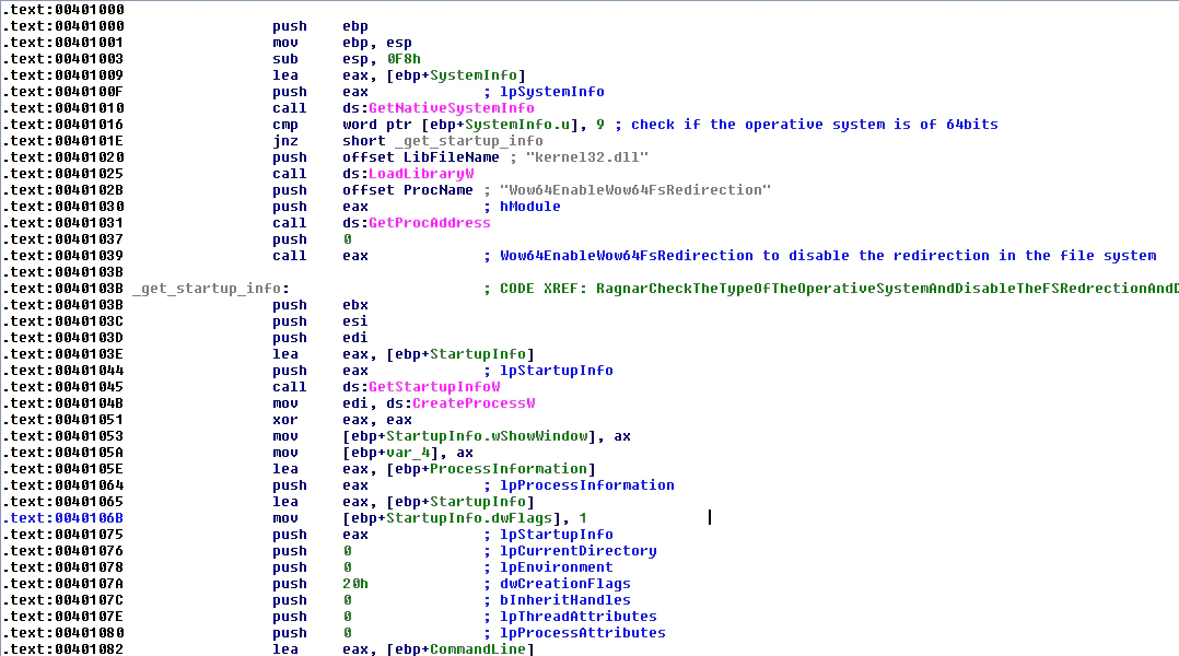 FIGURE 17. CHECK THE OPERATING SYSTEM AND DISABLE REDIRECTION IF NEEDED
