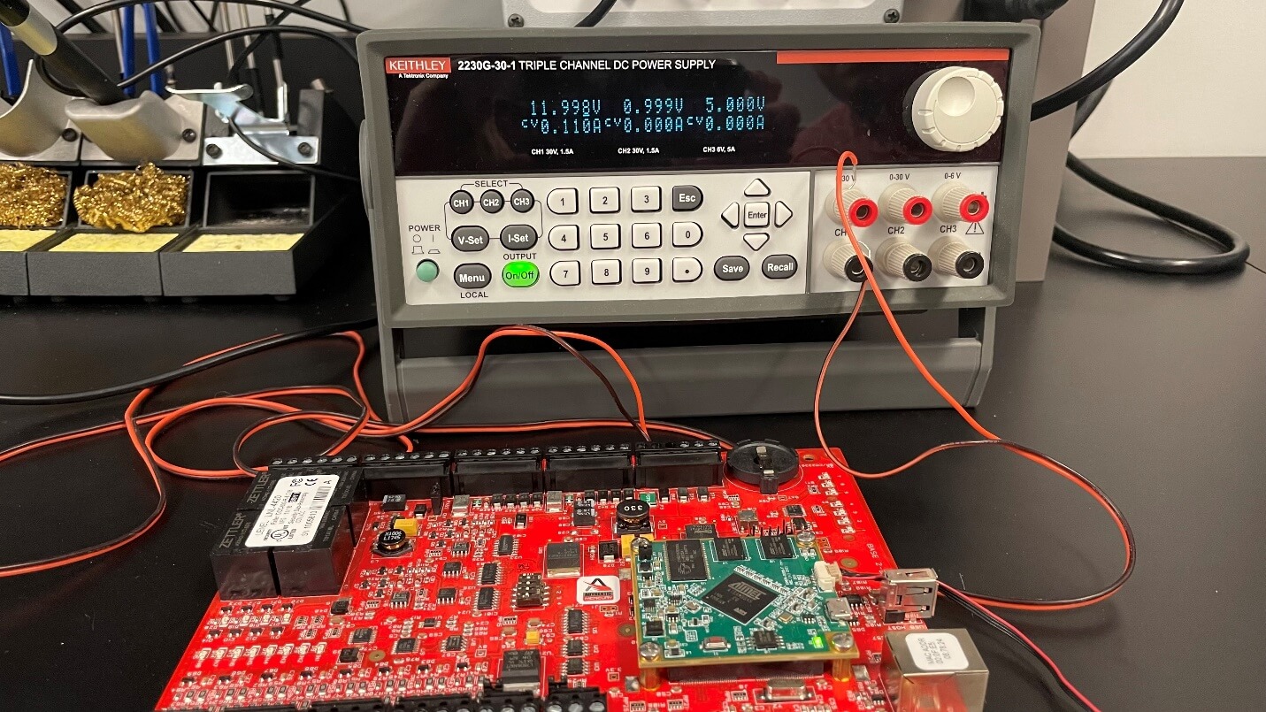 Figure 11. UPS Connected to Board