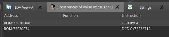 Figure 33. Search Results from Binary Search