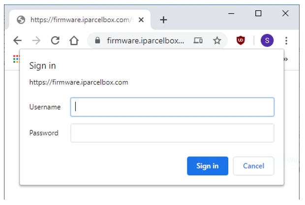 Figure 12. Firmware.iparcelbox.com .htaccess