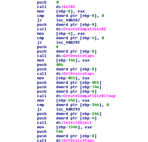 Figure 16. Creating the new wallpaper at runtime.