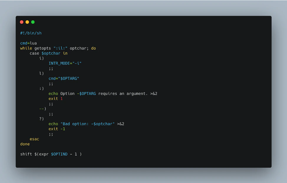 Figure 5. rtng_run_rule wrapper script