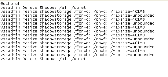 FIGURE 16. Another version of the batch file