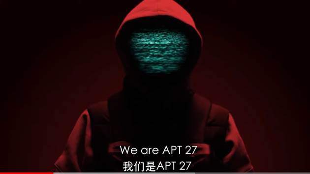 APT27_Attack claimed to be the nation-state threat actor APT27 (Source: YouTube)