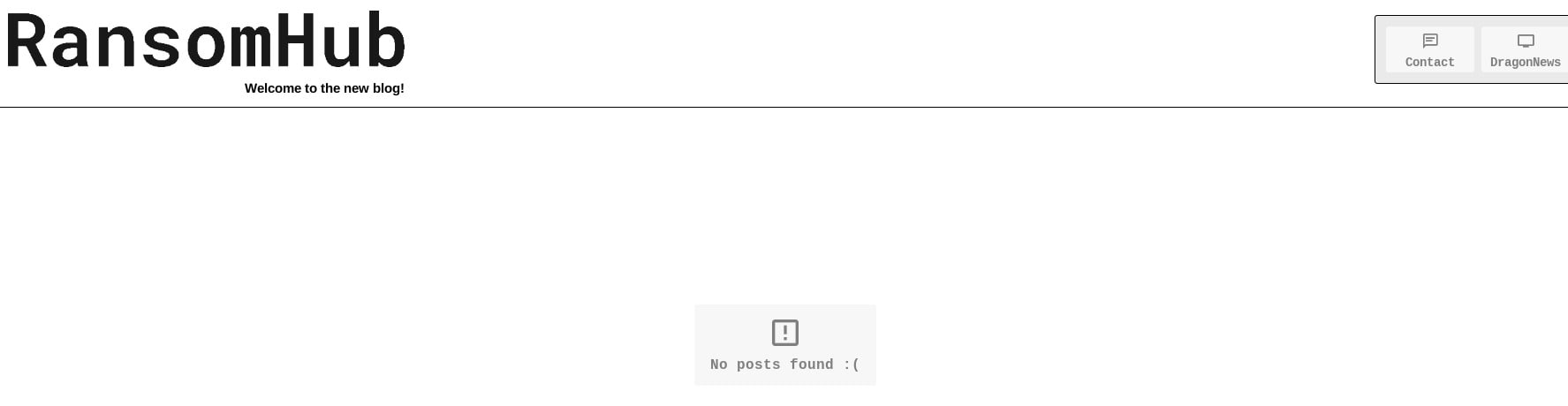 Figure 12: DragonForce’s demo of RansomHub’s blog