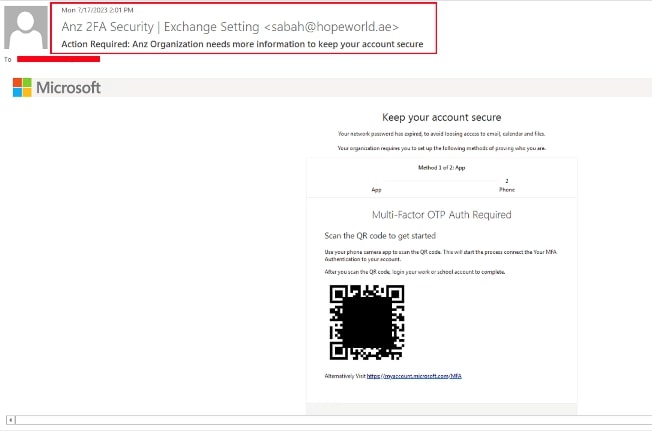 Phishing campaign tries to evade defences with QR codes