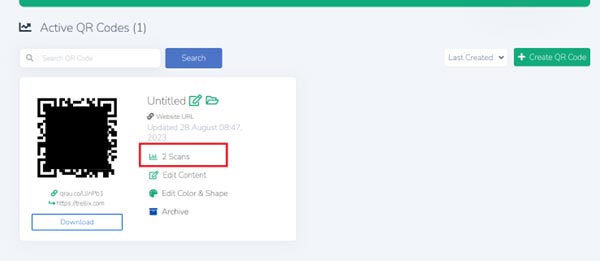 Radar Phishing Using QR Codes to Evade URL Analysis