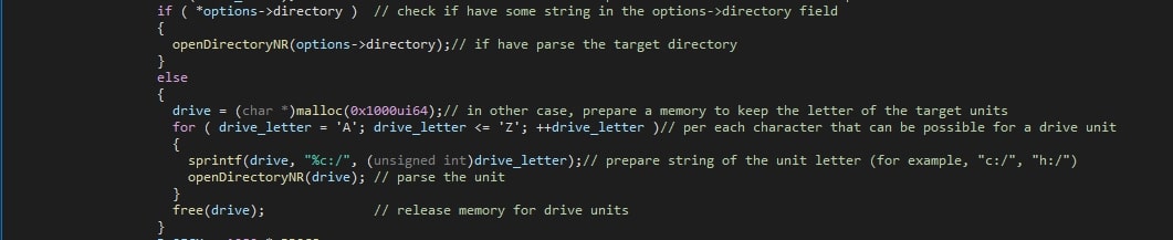 Figure 1 - Drive iteration to encrypt all drives
