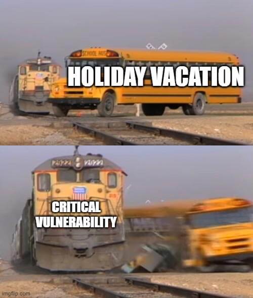 No holidays for you