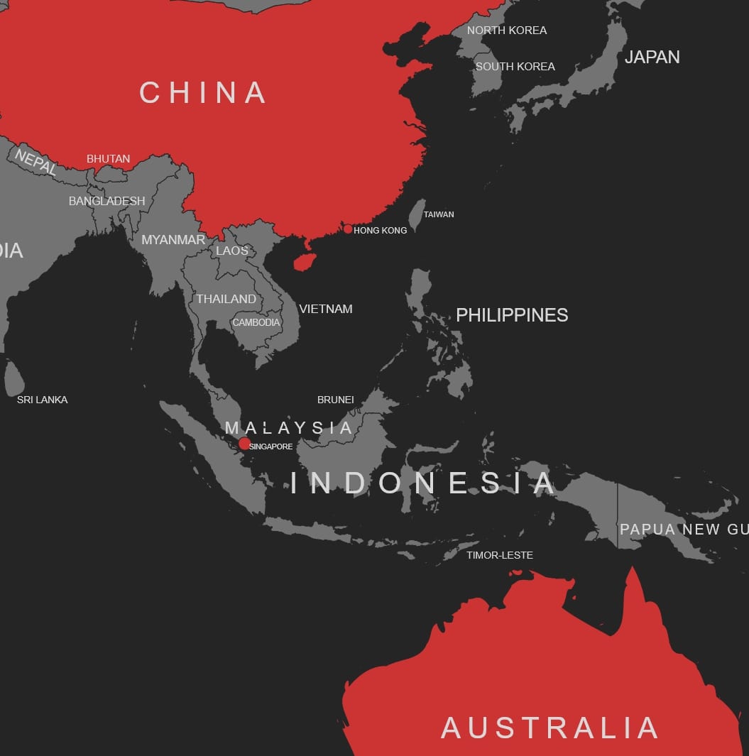 Figure 20: This figure shows a map of the affected locations.