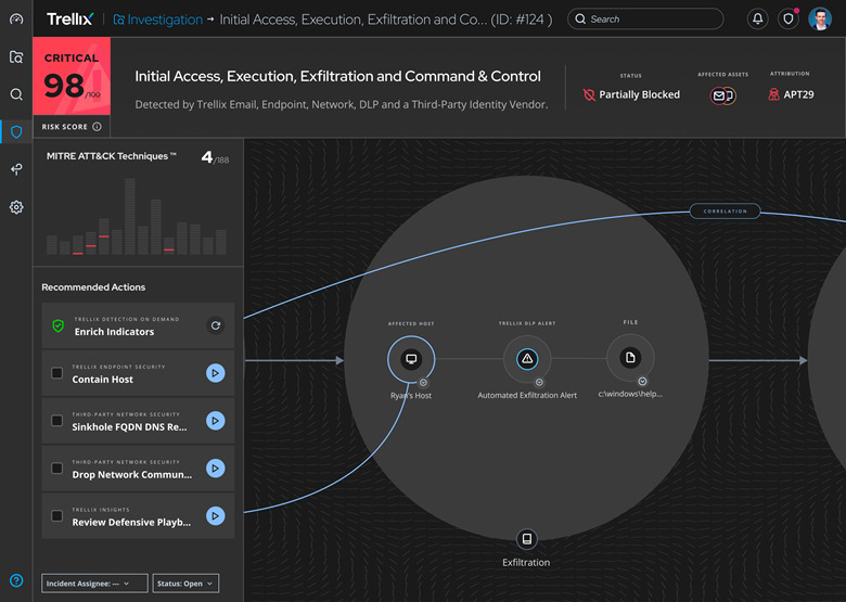 Trellix Helix highlights a known command & control threat