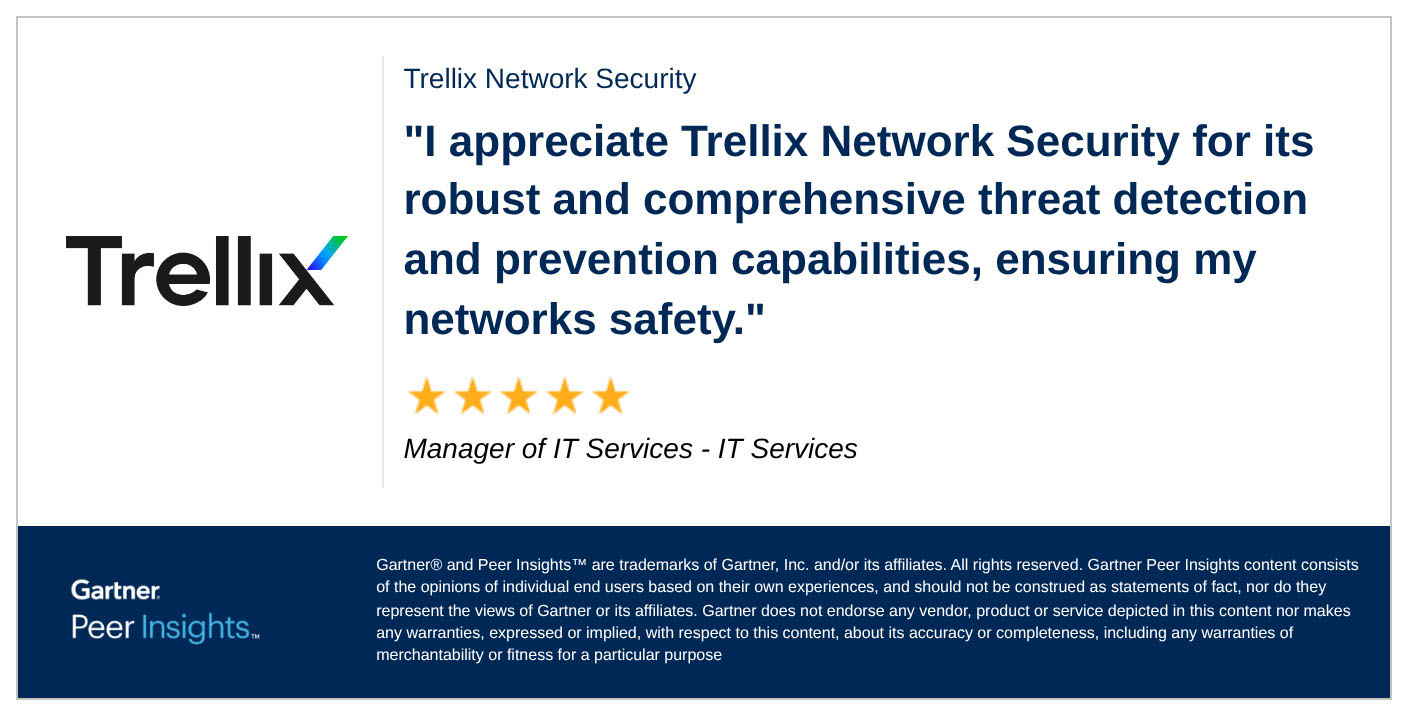 Figure 2: Read the full Gartner Peer Insights Review