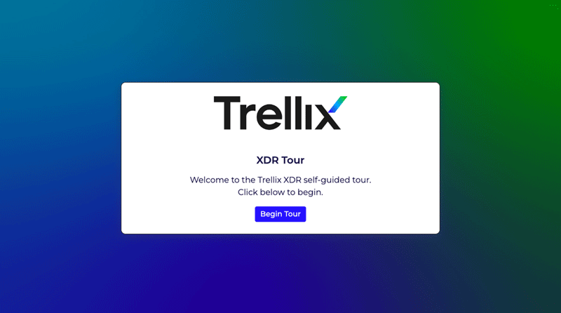 Capture d'écran de la présentation de Trellix XDR