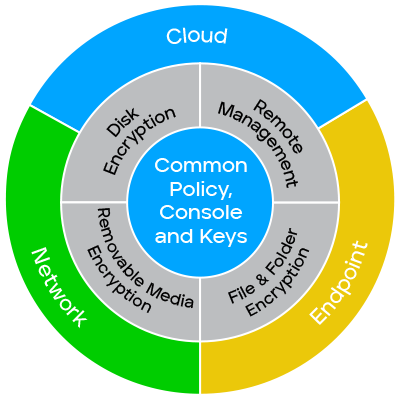 Common Policy, Console and Keys for Data Encryption