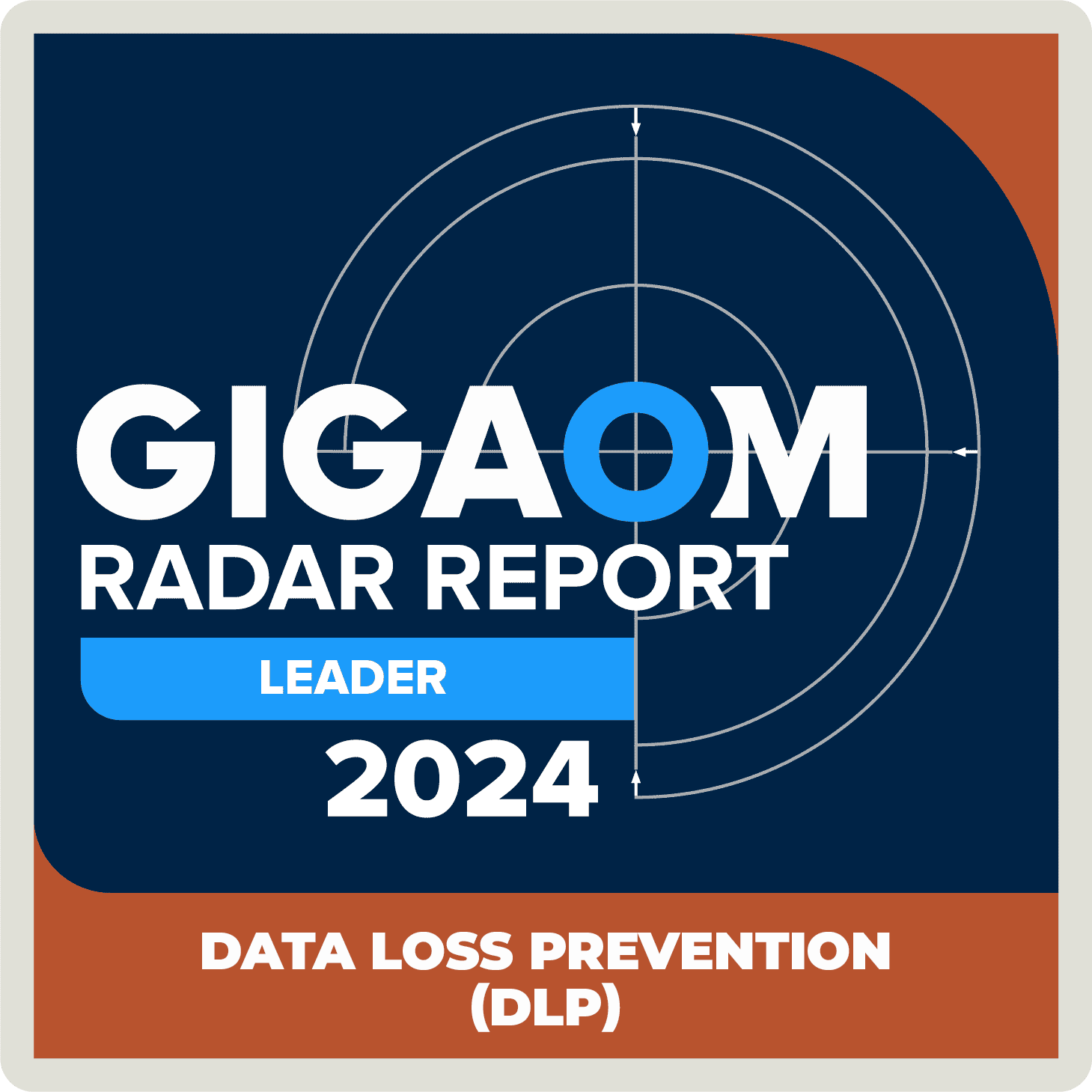 GigaOm Radar 2024 para soluciones DLP Cyber Security Excellence Award 2024 