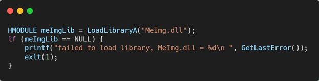 Figure 4. LoadLibrary
