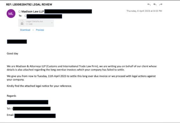 Malicious Emails