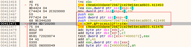 FIGURE 10. HIGH OBFUSCATION TO TRY TO SLOW ANALYSIS AND MAKE IT MORE DIFFICULT