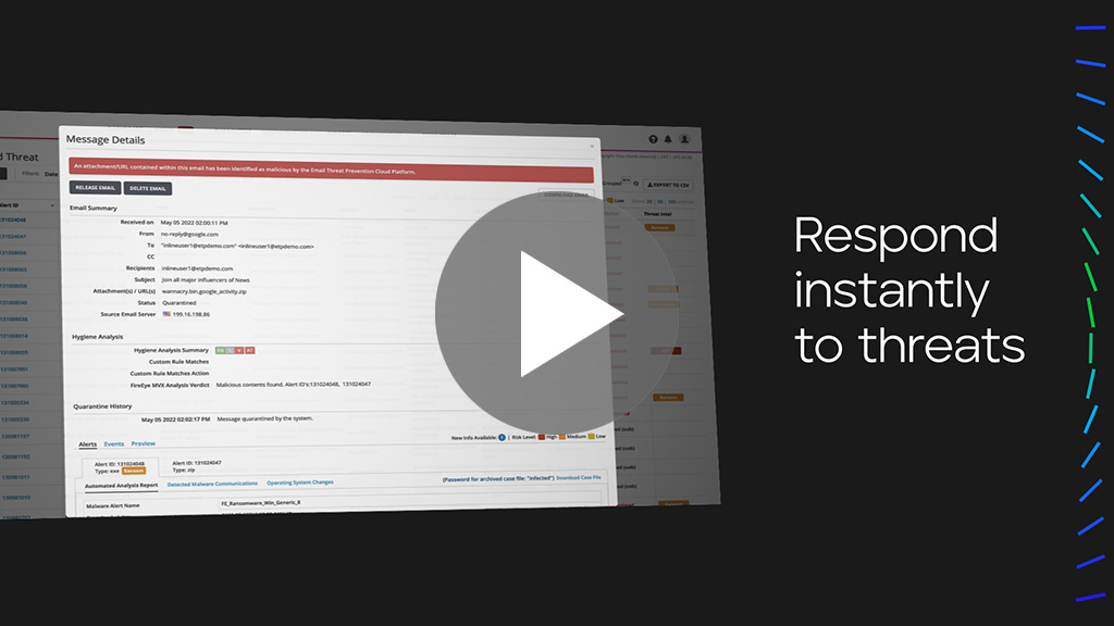 Vídeo de Trellix Email Security